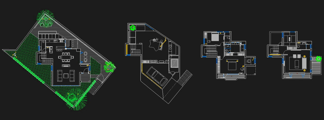 場域設計-天母獨棟住宅設計plan